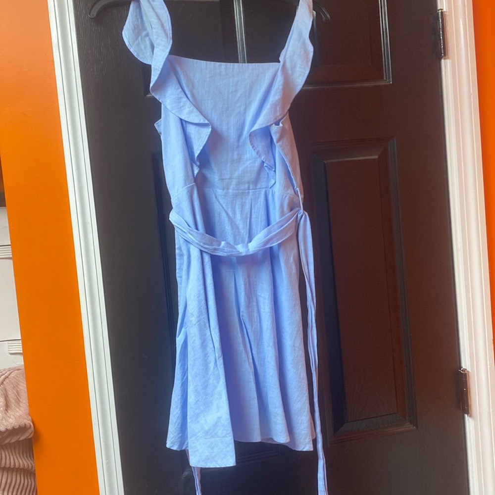 Light blue sundress